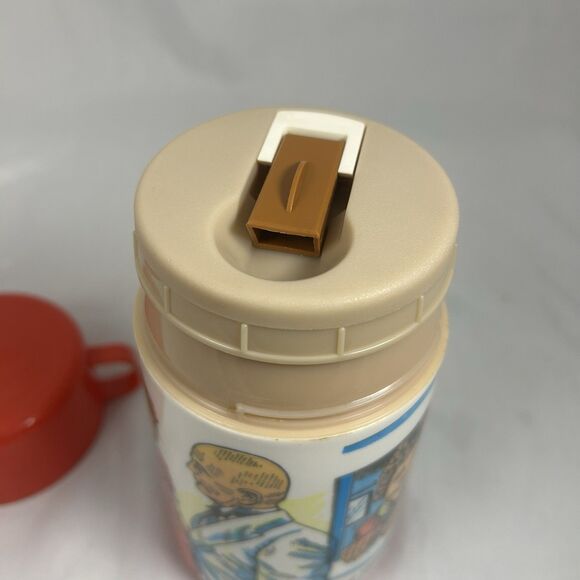 1981 Aladdin Annie Metal Lunchbox & Thermos Clean Nostalgia Movie Carol Burnett - Picture 11 of 14